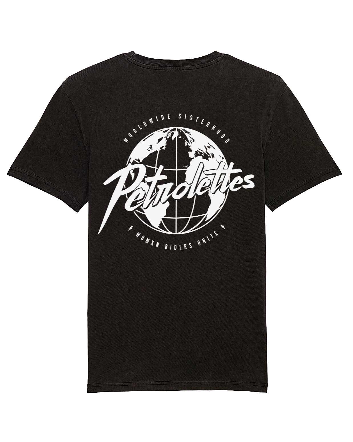 PETROLETTES GLOBE T-SHIRT BLACK