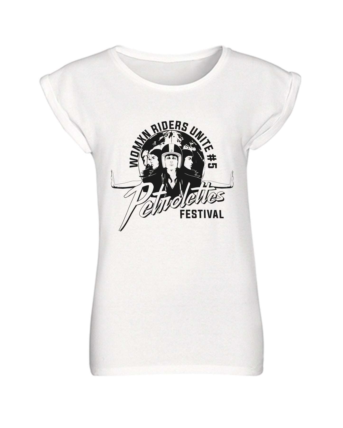 PETROLETTES WOMXN RIDERS UNITE T-SHIRT