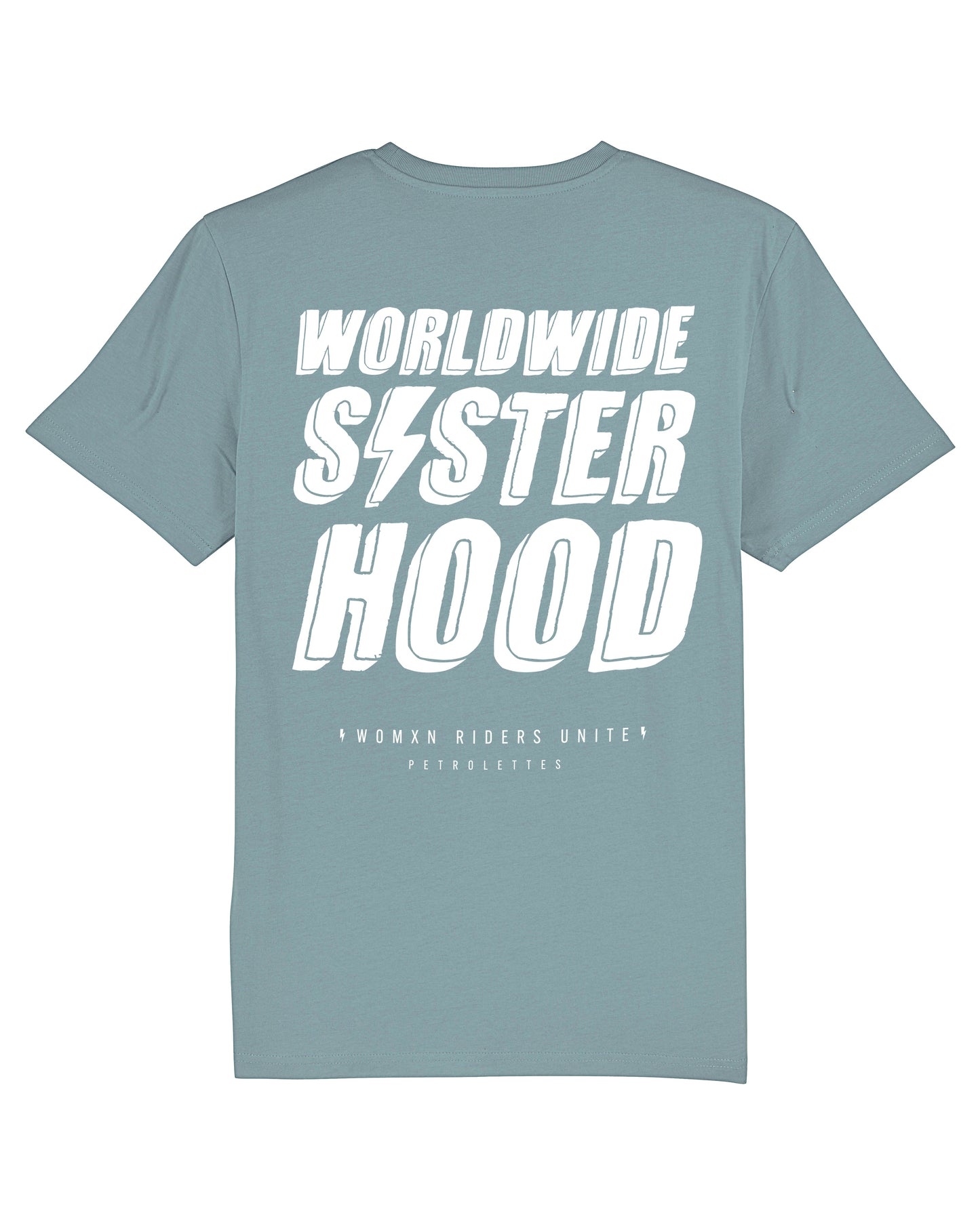 PETROLETTES SISTERHOOD T-SHIRT DUSTY BABY BLUE